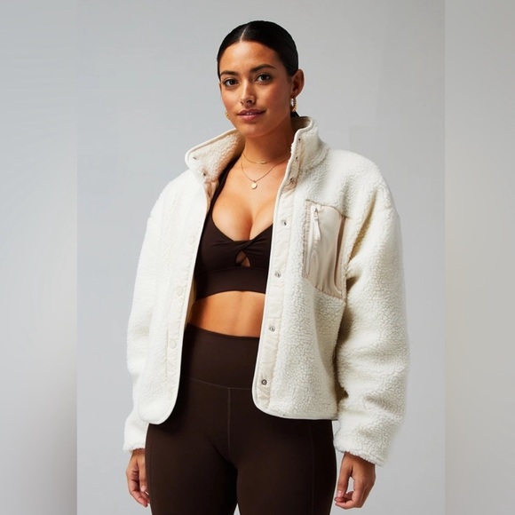 Fabletics Jackets & Blazers - Fabletics Tahoe Teddy Jacket